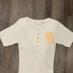 Gorgeous Sancia Isabella Dress In Off White